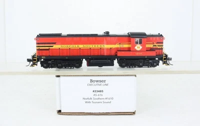 HO Bowser Executive Line Norfolk & Southern Baldwin AS-616 Diesel DCC Sound - Image 1 of 4