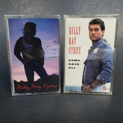 Billy Ray Cyrus - It Won't Be The Last & Some Gave All Cassettes Tapes New - Image 1 of 3