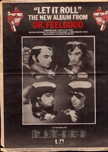 DR FEELGOOD : Adverts: As It Happens LET IT ROLL Xmas Party 1976 HONK KONG MONEY - Bild 1 von 4