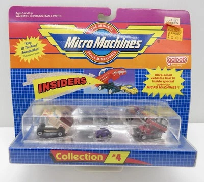 Coche Jeep Buggy Galoob Micro Machines Insiders Collection #4 1988 de colección nuevo en caja Foto 1 de 4