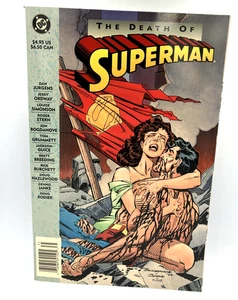 Vintage La Morte di Superman TPB (1993 DC Comics) - Variante Edicola (NM) - Foto 1 di 4