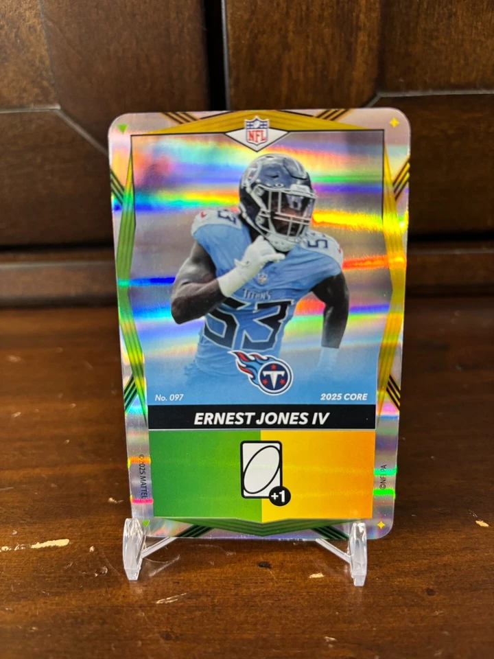 2024 Uno Elite - Ernest Jones IV - Dual Foil - Green and Yellow - Image 1 of 1