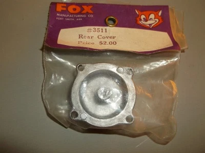 FOX .35 X BACK PLATE (NEW) - Image 1 of 2