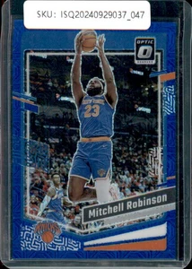 2023-24 Panini Donruss Optic Mitchell Robinson /24 Base Choice Blue Mojo #2 - Picture 1 of 2