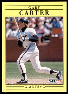 1991 Fleer #258 Gary Carter - Bild 1 von 2