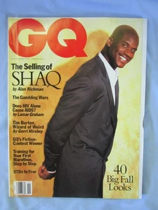 Vintage GQ Magazine Shaq November 1993 40 Big Fall Looks STDs To Fear - Picture 1 of 8