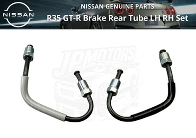 NISSAN Genuine R35 GT-R Brake Rear Tube LH RH Set JDM Japan - Image 1 of 4