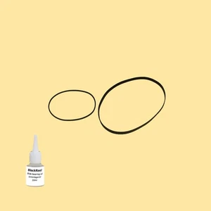 Riemen Öl = Kit 5 für Grundig CC 430-2 Tape Deck Compact System - Picture 1 of 4