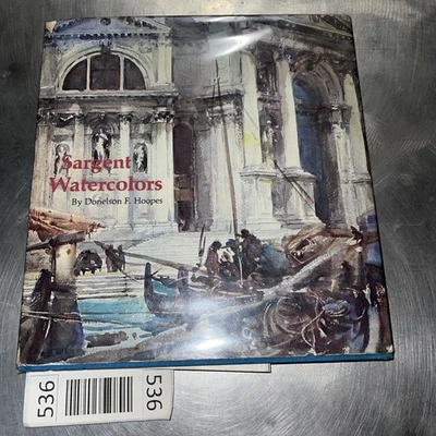 Sargent Watercolors by Donelson F Hoopes Illustrated 1970 Hardcover - Image 1 of 4