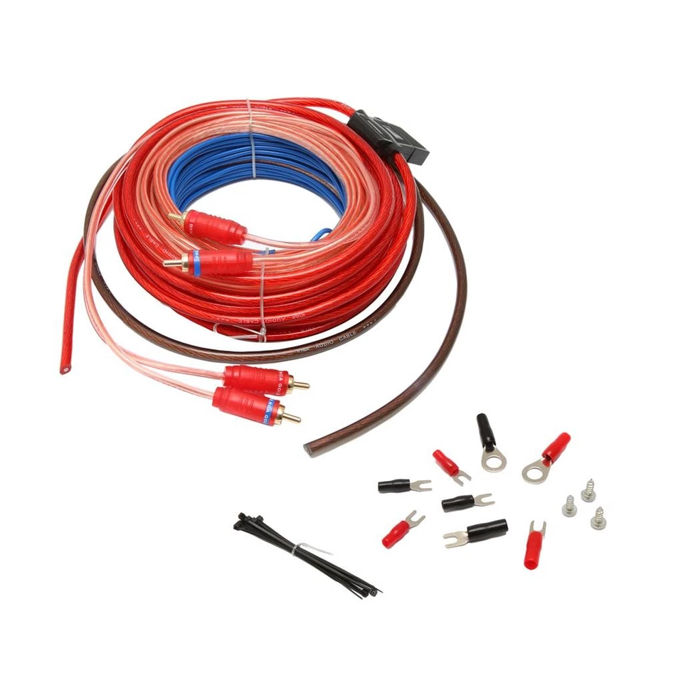 Vibe CL12AWK 750w 10 AWG gauge complete car audio amplifier amp sub wiring kit - Image 1 of 1