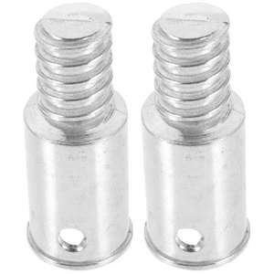 2 Pcs Replacement Tips Threaded Connector Pole Handle Mop Brooms - Imagen 1 de 12