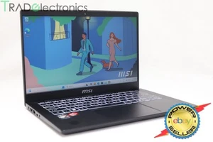 (πA+) MSI Modern 14 C7M-288AU 14" AMD R5-7430U 8GB 512GB SSD FHD Black 98% Bat - Picture 1 of 10