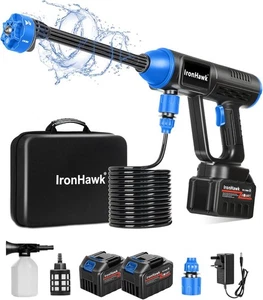 IronHawk 48V Akku-Handdruckreiniger tragbar kabellos mit 6-in-1 Düse - Bild 1 von 7