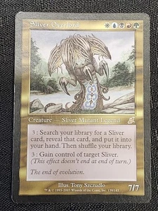 Magic MTG Scourge Sliver Overlord- Rare LP - Picture 1 of 4
