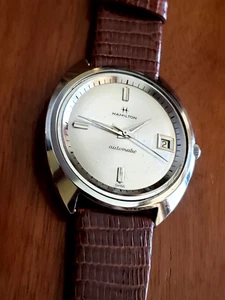 HAMILTON WRIST WATCH "DATELINE A-576" WELL SERVICED AUTOMATIC 1964 - Picture 1 of 10