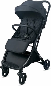 Cochecito de bebé Bonbe y silla de paseo - Cochecito de viaje plegable en negro, arnés de 5 puntos - Imagen 1 de 8