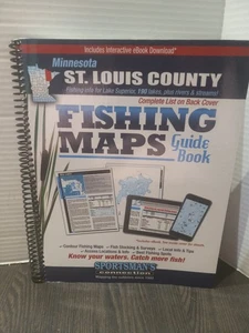 Minnesota St. Louis County Fishing Maps Sportsman's Guide Book - Picture 1 of 5