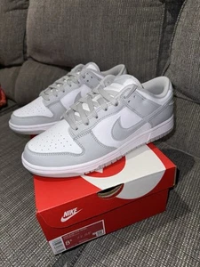 NEW Nike Dunk Low Retro NBY White Grey Fog DD1391-103 Mens Size 8.5 - Picture 1 of 9