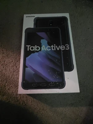 Samsung Galaxy Tab Active 3/64GB/ T575/LTE/Schwarz/ENTERPRISE VERS./OVP/komplett - Bild 1 von 2