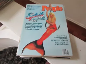 People Magazine April 9 1984 SPLASH Daryl Hannah Dynasty ZZ Top Candy Bergen - Imagen 1 de 1