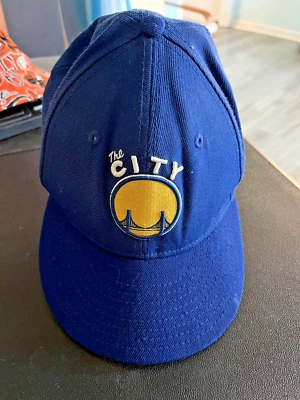 47 Brand The City NBA Golden State Warriors Strapback Adjustable Blue Youth Hat - Image 1 of 2