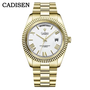 Cadisen C8185M Herren Mechanische Uhren Luxus Meteorit Zifferblatt Automatik Uhr fo - Bild 1 von 16
