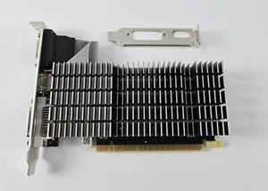 Nvidia GeForce GT 710 2 GB passiv silent HDMI VGA DVI PCI-E Low Profile GPU - Bild 1 von 4