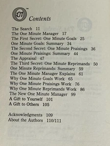 The One Minute Manager By Ken Blanchad, PH.D Spencer Johnson, M.D. - Picture 1 of 10