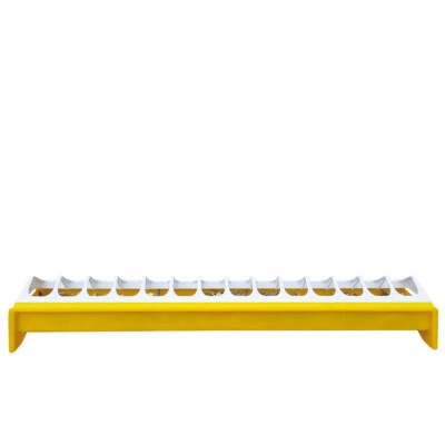 Futtertrog für Küken Futterspender Kükentrog 50 cm Kunststoff - Bild 1 von 4