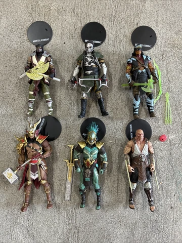Mcfarlane Mortal Kombat Shao Kotal Khan Baraka Kabal Sub Zero Variant MK11 Cover