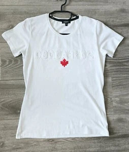 Weißes T-Shirt von Dsquared2 Größe L - Bild 1 von 4