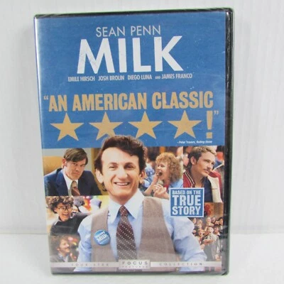 MILK Sean Penn Widescreen (DVD 2009 Universal) NEW SEALED - Image 1 of 2