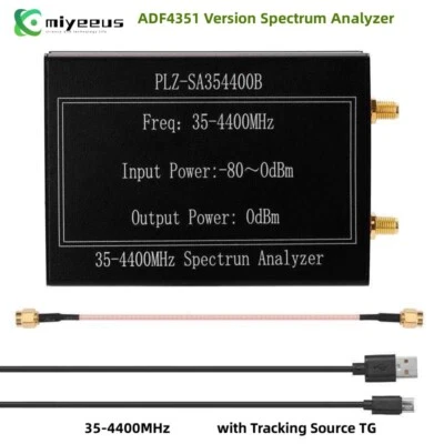 35-4400MHz Spectrum Analyzer Scalar Network Analyzer Signal Source ADF4351 - Image 1 of 4