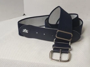 ALL STAR NAVY BLUE MENS ADJUSTIBLE ELASTIC BASEBALL BELT 1½" Wide - Picture 1 of 6