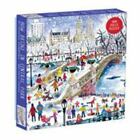 Galison 500 Piece Michael Storrings Bow Bridge in Central Park Jigsaw Puzzle for