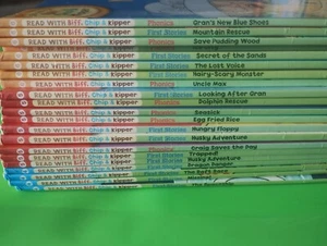 Read With Biff Chip Kipper Oxford Reading Tree Book Bundle Levels 4-6. 21 Books - Picture 1 of 2