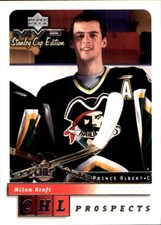 1999-00 Upper Deck MVP SC Edition SILVER SCRIPT #197 Milan Kraft RC RAIDERS