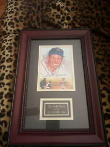 TED WILLIAMS SIGNED POSTCARD CERTIFICATE OF AUTHENTICITY AUTOGRAPH PICTURE - Picture 1 of 5