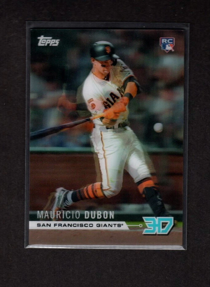 MAURICIO DUBON 2020 TOPPS 3D ROOKIE CLASS MOTION INSERT SAN FRANCISCO GIANTS - Image 1 of 1