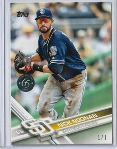 2017 Topps 65th Anniversary Party '17 Topps Preview #143 Nick Noonan 1/1 - Picture 1 of 1