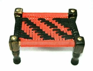 Charpai Yute Khat de madera indio decoración del hogar (color - surtido) artículo de regalo Khat - Imagen 1 de 3