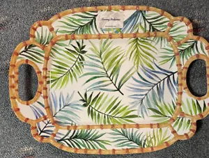Tommy Bahama Tropical Melamine Large Rectangle Serving Platter Tray - Picture 1 of 1