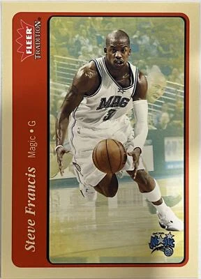 2004-05 Fleer Tradition #56 Steve Francis - Image 1 of 2