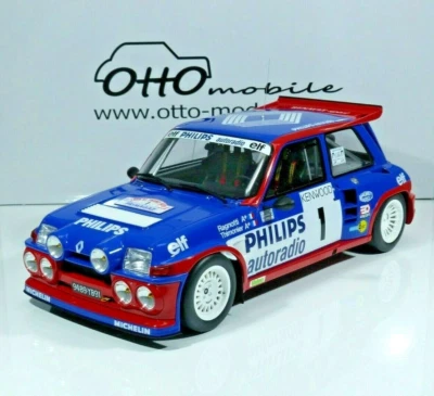 Renault Maxi 5 Turbo #1 Rallye Tour De France Auto 1985 Ragnotti 1:12 OttO-Mobil - Immagine 1 di 4