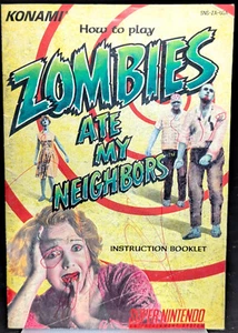 Zombies Ate My Neighbors | Super Nintendo | SNES | Original | Manual | SNS-ZA-US - Imagen 1 de 13