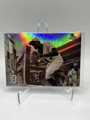 2020 Topps Chrome Travis Demeritte Sepia Refractor RC #26 Detroit Tigers - Image 1 of 4