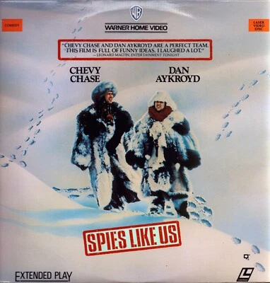 Spies Like Us (1985) Laserdisc *RARE* Foto 1 de 2