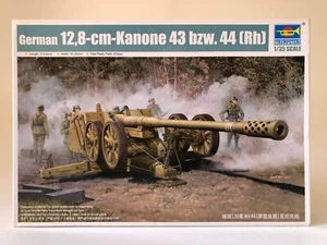 Trumpeter 02312 | German 12,8 cm Kanone 43 bzw. 42 | Bausatz 1:35 | OVP | Kanone - Picture 1 of 3