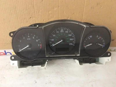 1998-2003 JAGUAR XJ8 XJ8L VANDEN PLAS CLUSTER SPEEDOMETER 187K  LNC4300AJ/302 - Image 1 of 3