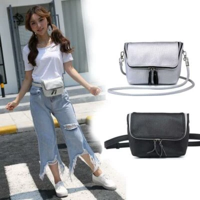 Fashion Fanny Pack waist Belt Bag Women Girls Mini Shoulder Messenger Phone Purs - Image 1 of 4
